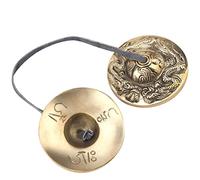 Tibetan Bells, Meditation Bell, Buddhist Percussion Instrument Handcrafted Tibetan Meditation Bell (double dragon pattern)