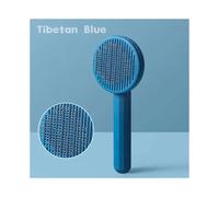 (Tibetan Blue-1Pcs) Cat Brush Pet Grooming Brush for Cats Remove Hairs Pet Cat Hair Remover Pets Hair Removal Comb Puppy Kitten Grooming Accessories