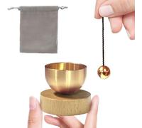 Tibetan Bowl Set for Meditation, Tibetan Bowl Set, Yoga, Meditation, Sound Therapy, Spiritual Festival, Decompression, Relaxation (E)