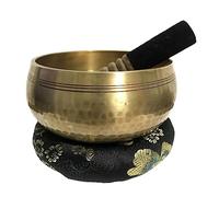 Tibetan Bowl Set With Mallet And Cushion Singing Bowls For Meditation Yoga Chanting Sound Healing Hand Beaten In Nepal (Color : 17cm)