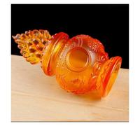 Tibetan Buddhist Bottle Eight Auspicious Mani Zen Lotus Religion Sculptures
