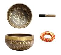 Tibetan Buddhist Bowl Set Pad Meditation Singing Bowls For Home Bedroom Temple Yoga Studio Decor