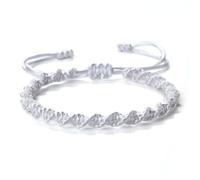 Tibetan Buddhist Bracelets for Women Men Adjustable Woven Twisted String Rope Kabbalah Bracelet Couple Wristbands Prayer Lucky Protection Jewelry, 11inches, Cotton, cotton