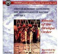 Tibetan Buddhist Rites from Bhutan Monastries Vol.1 by Drukpa Tibetan Monks (1993-12-16)