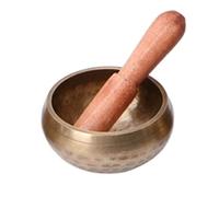 Tibetan Buddhist Singing Bowl Hand Hammer Yoga Copper Meditation Gifts Buddhist Supplies Home Decoration