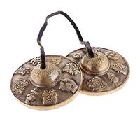 Tibetan Cymbal Tingsha Bells Meditation Bell for Buddhists