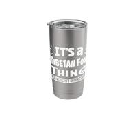 Tibetan Fox Thing You Wouldn't Understand Aninal Lovers Stainless Steel Insulated Tumbler
