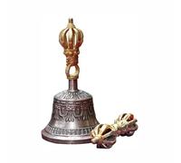 Tibetan Hand Bell Tibetan Buddhist Meditation Bell and Dorje Set
