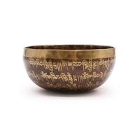 Tibetan Healing Engraved Bowl - 16Cm Mantra For Meditation & Sound Healing