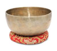 Tibetan Healing Singing Bowl - Handmade, For Meditation, Yoga, Sound Therapy, Spiritual Healing, Prayer, Mind and Body Relaxation, Good Wellbeing (7.5")