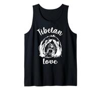 Tibetan Love Cute Tibetan Terrier Tank Top