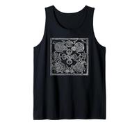 Tibetan Lungta Wind Horse Fortune Yantra Double Dorje Mantra Tank Top