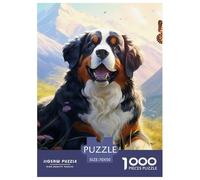 Tibetan Mastiff 1000 Piece Animation Paper Jigsaw Puzzle Impossible Puzzle Beautiful Decoration for Adults And Kids 70x50cm/1000pcs