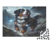 Tibetan Mastiff 1000 Piece Jigsaw Puzzle for Adult Kids Toy Intellectual Game Educational Game for Adult Child Stress Relief Home Decoration Jigsaw Puzzles 1000pcs (75x50cm)
