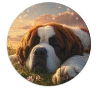 Tibetan Mastiff 1000 Piece Jigsaw Puzzles 100% Recycled Cardboard Beautiful Decoration for Adults And Kids 1000pcs (67.5x67.5cm)