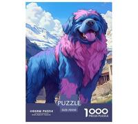 Tibetan Mastiff 1000 Piece Paper Jigsaw Puzzles Animation 100% Recycled Cardboard Educational Games for Adults And Kids 70x50cm/1000pcs