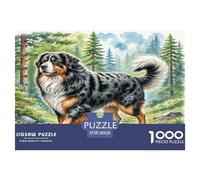 Tibetan Mastiff 1000 Pieces Jigsaws for Adults Fun, Challenging & Brainteasing Beautiful Home Decoration Challenge High Difficulty 38x26cm/1000pcs