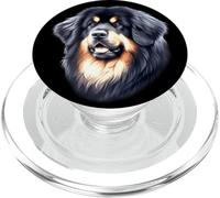 Tibetan Mastiff Dog Portrait PopSockets PopGrip for MagSafe