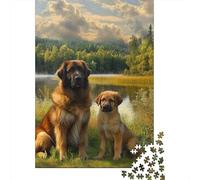 Tibetan Mastiff Jigsaw Puzzles Puzzle for Adults Kids. 1000 Piece Impossible Challenge Toy Educational Games Home Decoration for Adults& Kids Age 14 Years Up 1000pcs (75x50cm)