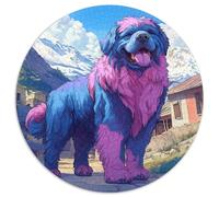 Tibetan Mastiff Jigsaw Puzzles Puzzle for Adults Kids. 1000 Piece Whimsical Challenge Toy Educational Game Home Decoration for Adults& Kids Age 14 Years Up 1000pcs (67.5x67.5cm)