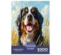 Tibetan Mastiff Jigsaw Puzzles Puzzle for Adults Kids. 1000 Pieces Impossible Challenge Toy Educational Games Home Decoration for Educational Games Gifts 38x26cm/1000pcs