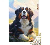 Tibetan Mastiff Jigsaw Puzzles Puzzles for Adults Kids. 1000 Piece Whimsical Challenge Toy Educational Games Home Decoration for Adults& Kids Age 14 Years Up 1000pcs (75x50cm)