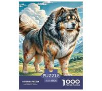 Tibetan Mastiff Jigsaw Puzzles Puzzles for Adults Kids. 1000 Pieces Great Gifts Challenge Toy Educational Game Home Decoration for Educational Games Gifts 38x26cm/1000pcs