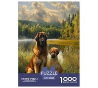 Tibetan Mastiff Jigsaw Puzzles Puzzles for Adults Kids. 1000 Pieces Whimsical Challenge Toy Educational Games Home Decoration for Adults& Kids Age 14 Years Up 38x26cm/1000pcs