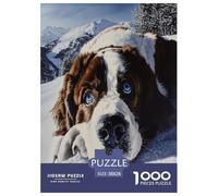 Tibetan Mastiff Jigsaws for Adults Challenging Puzzle Games The Impossible Challenge 1000 Piece Difficult Hard Jigsaw Puzzles for Man And Woman with Letters on Back 38x26cm/1000pcs