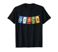 Tibetan prayer flags garland with OM symbol 1 - Fan Fun T-Shirt