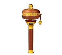 Tibetan Prayer Wheel,Cranking Buddhist Alloy Buddhism Six Words Mantra Hand