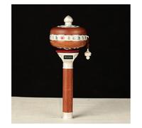Tibetan prayer wheel, handheld prayer wheel, Brass Tibetan Buddhist Prayer Wheel Hand Cranked Six Words Mantra Handheld