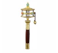 Tibetan Prayer Wheel Wheel Tibetan Buddhist Hand Held Prayer Wheel, For Relaxing, Praying, Meditation