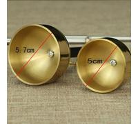 Tibetan Singing Bowl Crafted from Pure Brass Offering a Unique Experience with Customizable Length Feature (L Size)