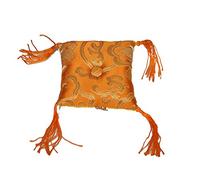 Tibetan Singing Bowl Cushion (Orange)