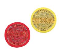 Tibetan Singing Bowl Pad 2Pcs Cotton Cloth Buddha Sound Bowl Cushions