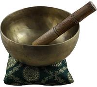 Tibetan Singing Bowl/Prayer Bowls/Rin Gong/Suzu Gongs - Leather Wrapped Beater (2000 GRAMS 10 Inch)