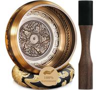 Tibetan Singing Bowl Set - 5 Inch Sound Bowl for Meditation