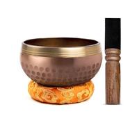 Tibetan Singing Bowl Set Brass - Master Healing Grade - Authentic Handcrafted Sound Bowl by Himalayan Bazaar