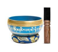 Tibetan Singing Bowl Set Brass - Master Healing Grade - Authentic Handcrafted Sound Bowl by Himalayan Bazaar
