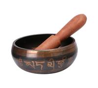 Tibetan Singing Bowl Set Easy to Play & Beginner Friendly Meditations Bowl with Mallets Stress Relief Mindfulness Gift Sound Healings Instrument Mallets