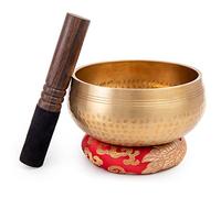Tibetan Singing Bowl Set - Easy To Play for Beginners - Authentic Handcrafted Mindfulness Meditation Holistic Sound 7 Chakra Healing Gift by Himalayan Bazaar (6)