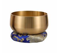 Tibetan Singing Bowl Set for Meditation, Chakra Healing Sound Bowl with Tapping Stick, Spiritual Decor for Meditation & Yoga