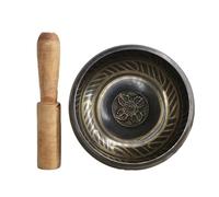 Tibetan Singing Bowl Set Helpful For Meditation Yoga Yoda Relaxation Singing Bowl 8Cm Size Scripture For Chakra Healing Prayer