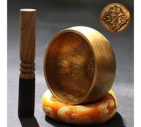 Tibetan Singing Bowl Set Meditation Pure Copper Sound Bowl for Meditation Yoga Relaxation Chakra Healin Prayer and Mindfulness /1246