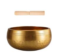 Tibetan Singing Bowl Set Meditation Sound Bowl Yoga Meditation Chanting Bowl(A) (A)