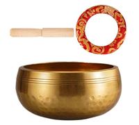 Tibetan Singing Bowl Set Meditation Sound Bowl Yoga Meditation Chanting Bowl(B)