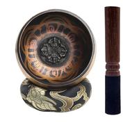 Tibetan Singing Bowl Set Singing Bowl Set Lotus Unique Helpful for Meditation Yoga Relaxation Chakra Healing Prayer and Mindfulness