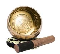Tibetan Singing Bowl Set Singing Bowl Set Sound Meditation Unique Helpful for Yoga Stress Relief(Blessing Totem)
