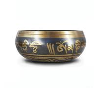 Tibetan Singing Bowl Set With , Hand-hammered in Nepal Sound Bowl, Tibetan Singing Bowls for Meditation, Yoga(Diameter 11.5cm)